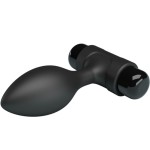 PRETTY LOVE - VIBRA BUTT 10 VIBRAÃÃES PLUG ANAL PRETO